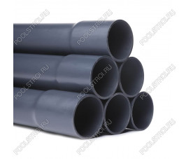 Труба Aquaviva ПВХ d63*4.7 PN 16 L-3 (штука) Труба Aquaviva ПВХ d63*4.7 PN 16 L-3 (штука)