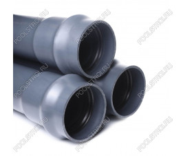 Труба Aquaviva НПВХ SDR41 d160*4.0 L-6140 (штука) Труба Aquaviva НПВХ SDR41 d160*4.0 L-6140 (штука)