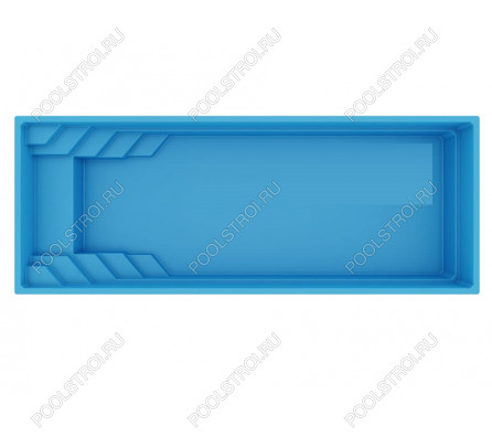 Композитный бассейн Ривьера 1000 ECOLINE (10х3.6х1.5м)