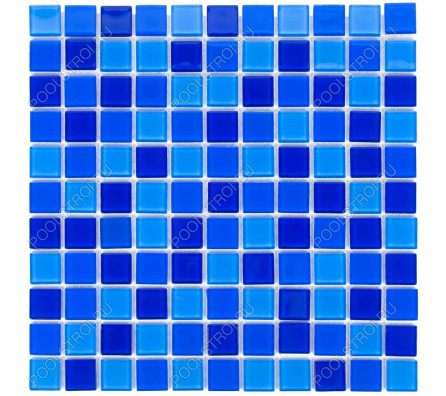 Мозаика стеклянная Aquaviva Сristall Jamaika темная DCM301 (УП.)